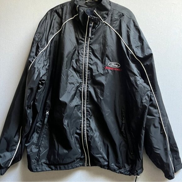 Vintage Landmark Ford Racing Y2K full zip up jacket Sz XL - Picture 1 of 13